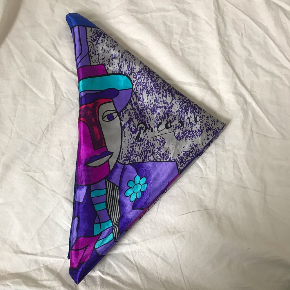Abstract Picasso Large Square Scarf - image 2